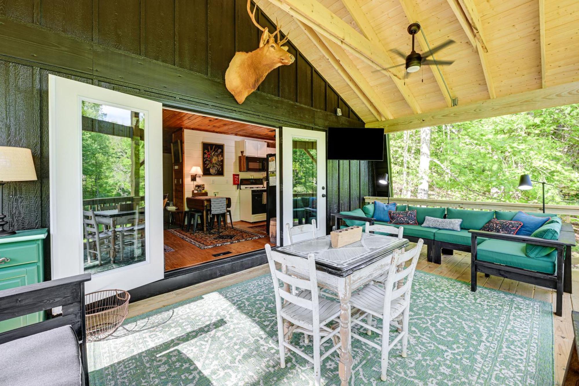 Highlands Cabin On Buck Creek About 8 Mi To Town! 外观 照片